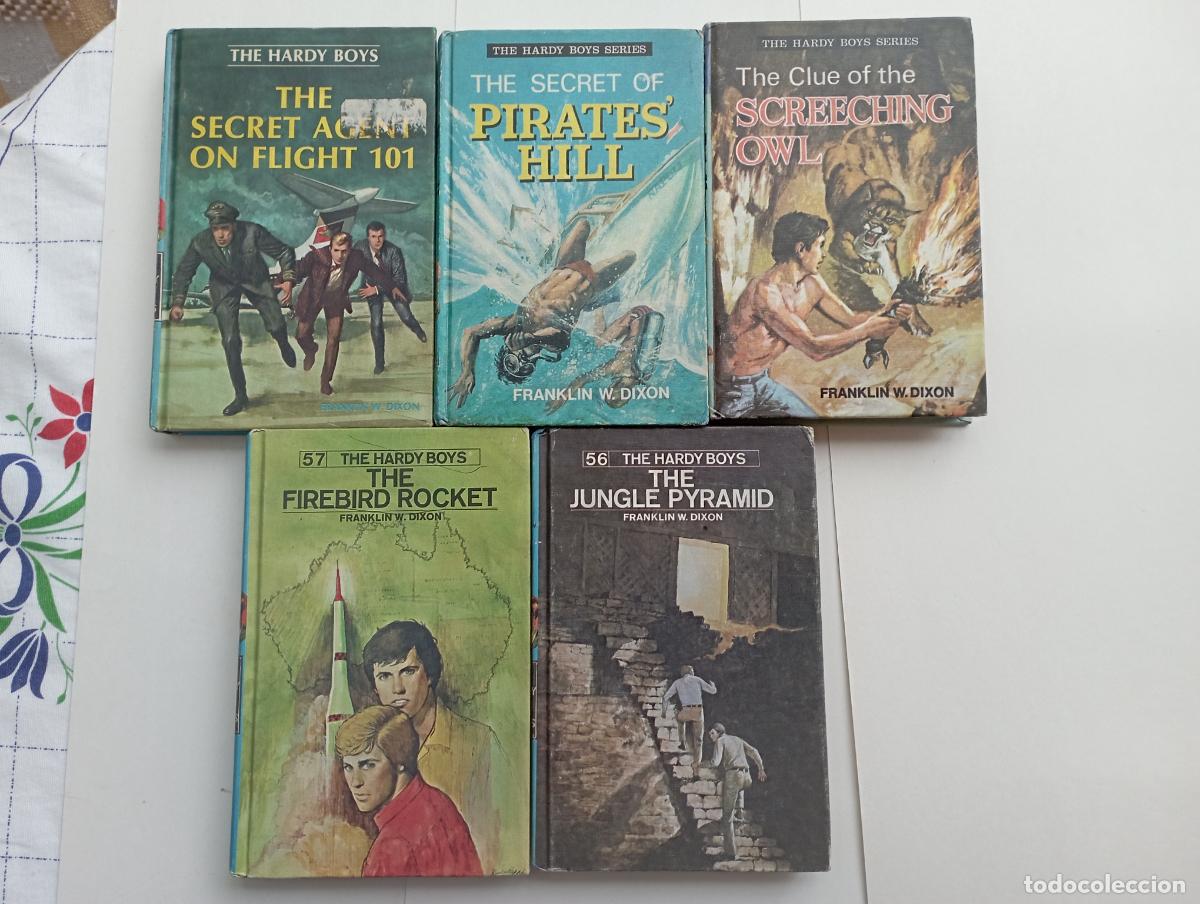 Libros de segunda mano: THE HARDY BOYS - FRANKLIN W. DIXON - 5 LIBROS EN INGL&Eacute;S - 1967