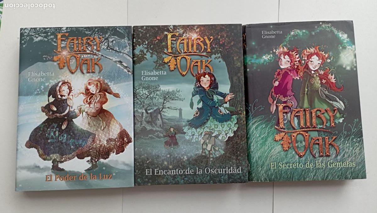 Libros de segunda mano: FAIRY OAK TRILOG&Iacute;A - ELISABETTA GNONE - EL PODER DE LA LUZ, EL SECRETO D ELAS GEMELAS,EL ENCANTO DE