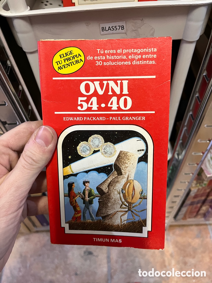 Libros de segunda mano: Blas57B OVNI 54.40 EDWARD PACKARD - PAUL GRANGER timun m&aacute;s elige tu propia aventura