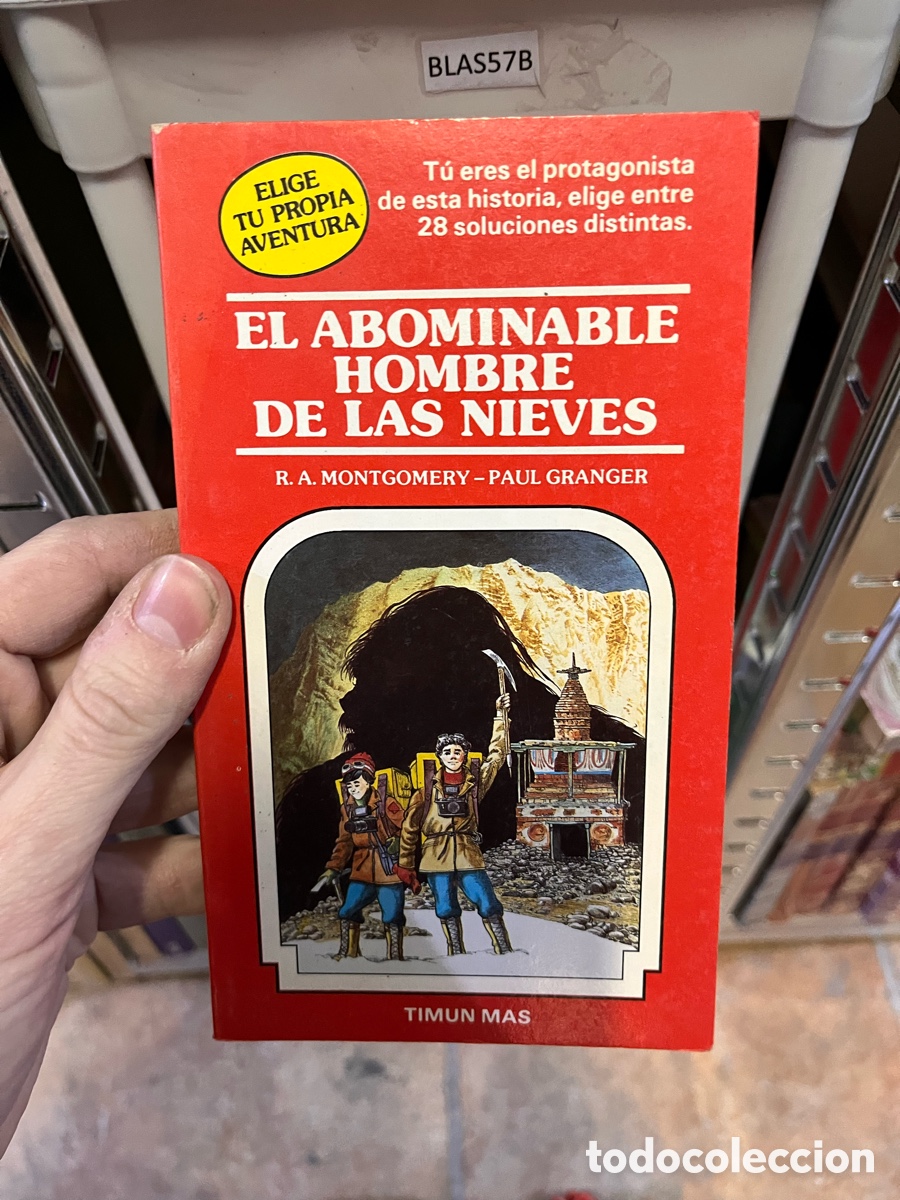 Libros de segunda mano: Blas57B EL ABOMINABLE HOMBRE DE LAS NIEVES R. A. MONTGOMERY - PAUL GRANGER timun m&aacute;s elige tu propia
