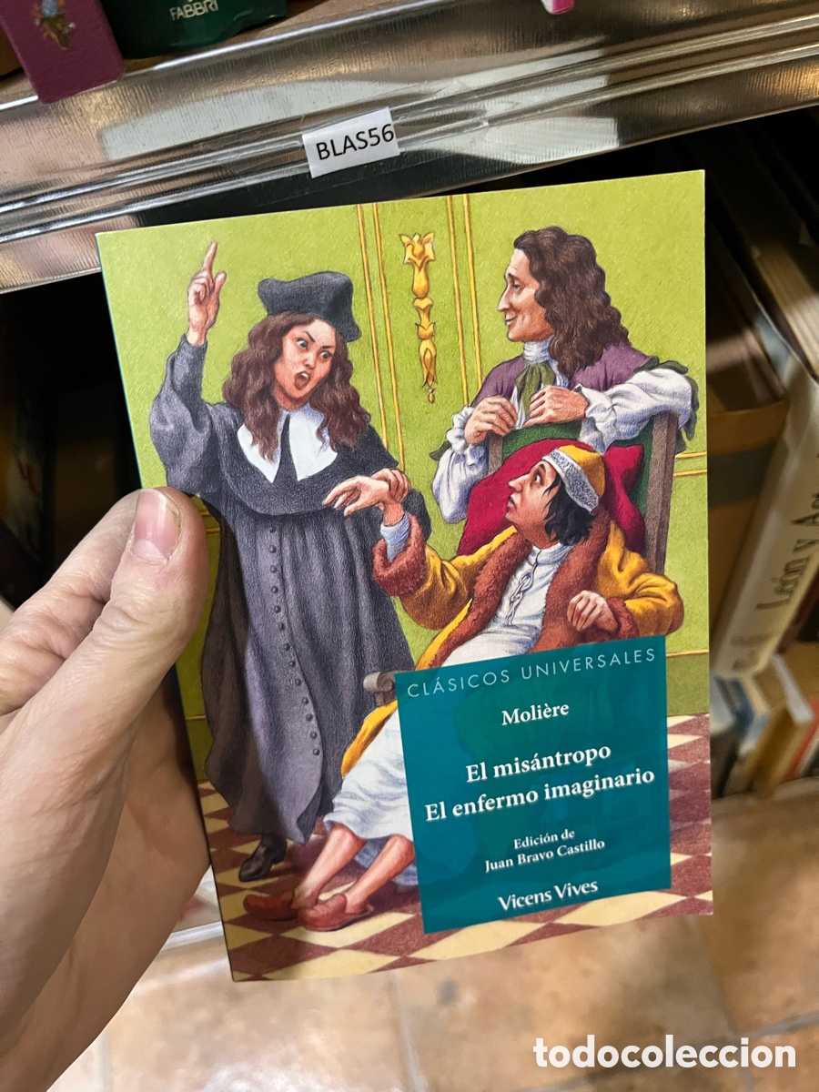 Libros de segunda mano: BLAS56 CL&Aacute;SICOS UNIVERSALES Moli&egrave;re El mis&aacute;ntropo El enfermo imaginario - vicens vives