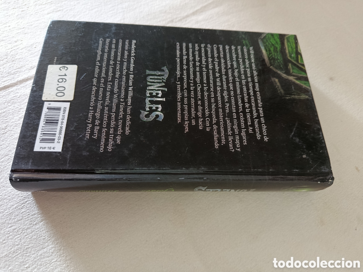Libros de segunda mano: T&uacute;neles - roderick Gordon - Brian Williams - Foto 2