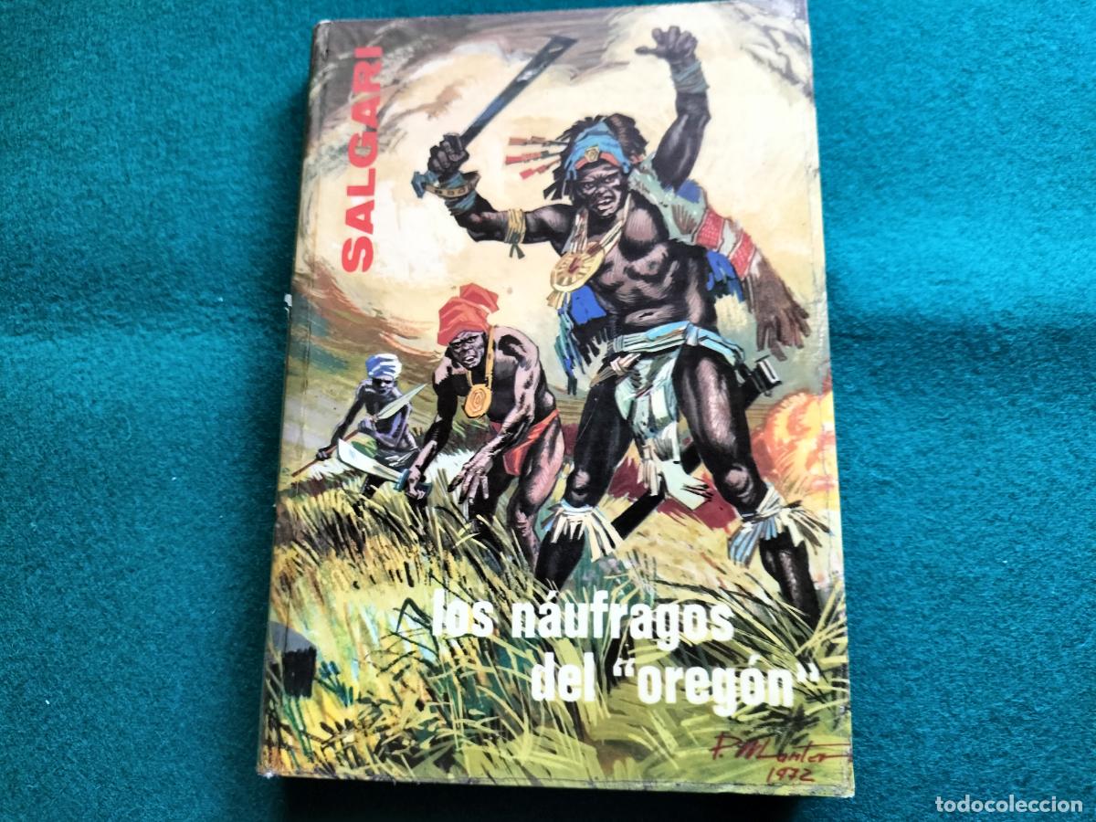 Libros de segunda mano: LOS NAUFRAGOS DEL &rdquo;OREG&Oacute;N&rdquo; - SALGARI - N&ordm; 40 - EDITORIAL GAHE - 1972