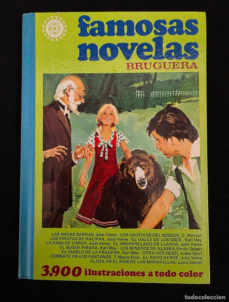 Libros de segunda mano: L.240 Libro ilustrado &ldquo;Famosas Novelas Bruguera&rdquo; &ndash; Julio Verne y cl&aacute;sicos &ndash; 3.900 ilustraciones