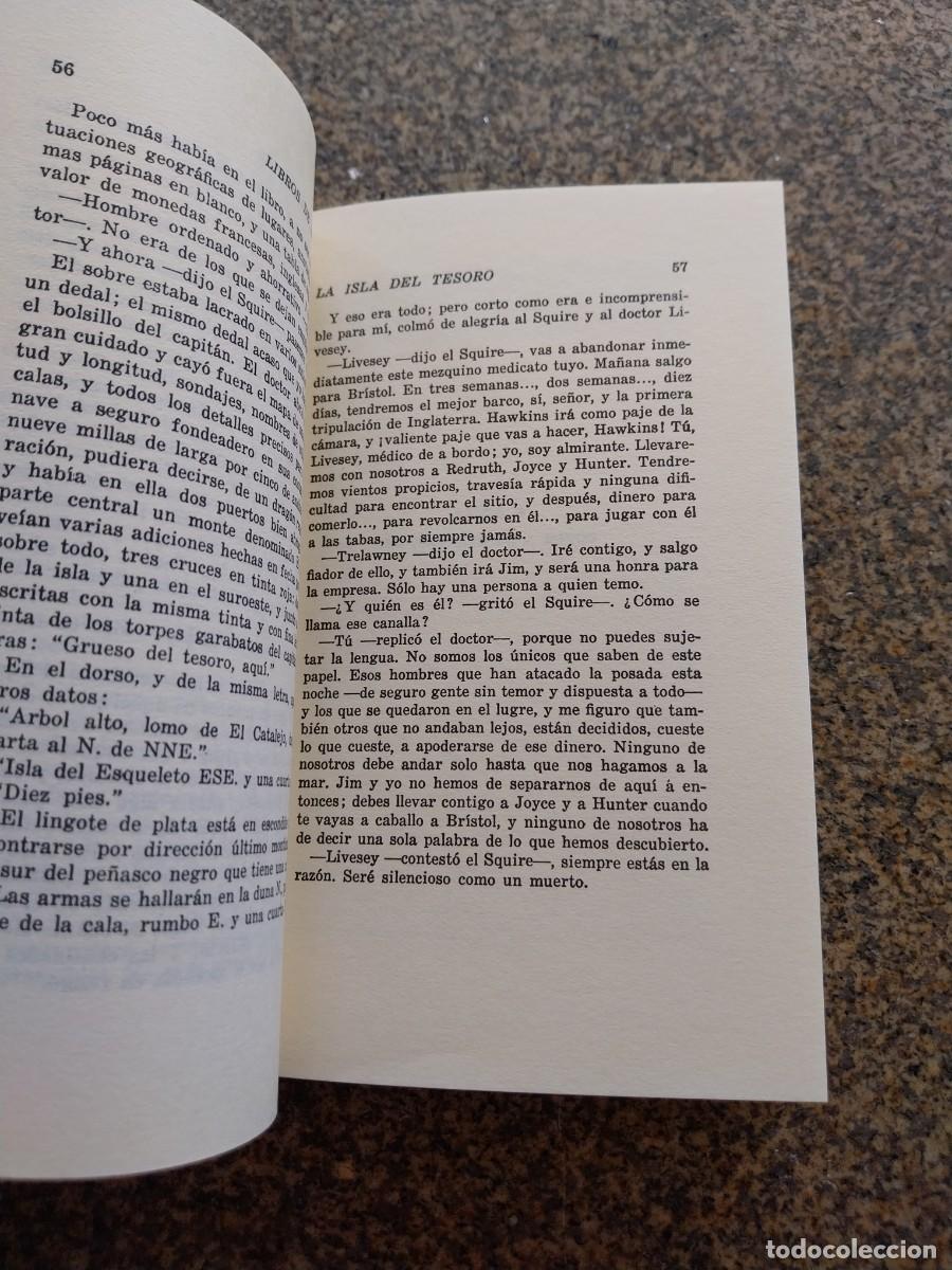 Libros de segunda mano: LA ISLA DEL TESORO -- STEVENSON -- - Foto 2