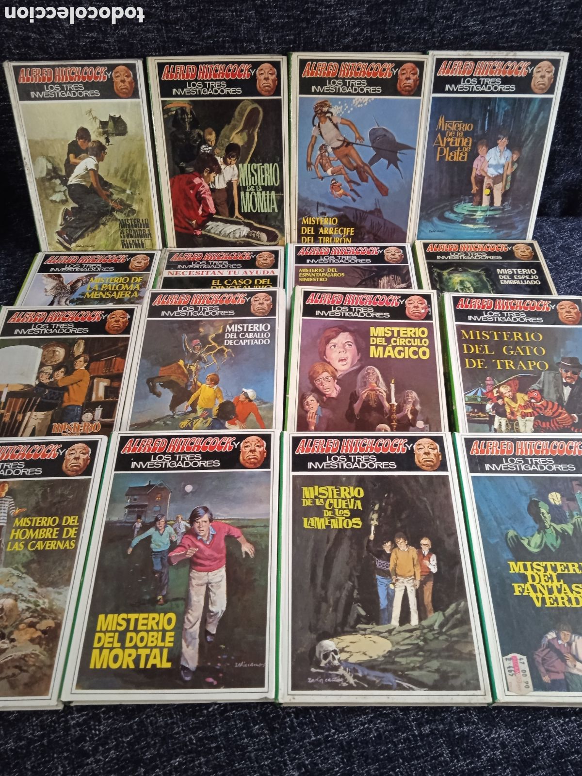 Libros de segunda mano: ALFRED HITCHCOCK Y LOS TRES INVESTIGADORES -LOTE DE 20 EJEMPLARES -ED. MOLINO