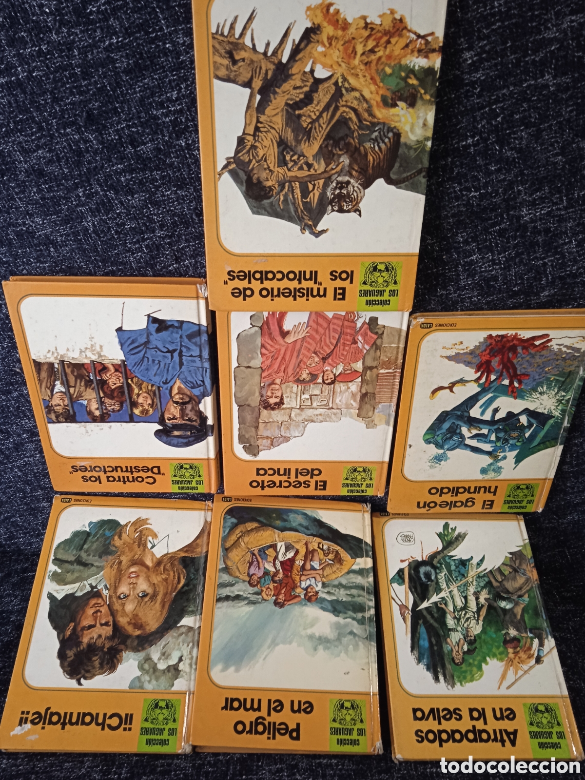 Libros de segunda mano: LOS JAGUARES - LOTE DE 7 LIBROS / LAURA GARC&Iacute;A CORELLA -ED. EDICIONES LAIDA