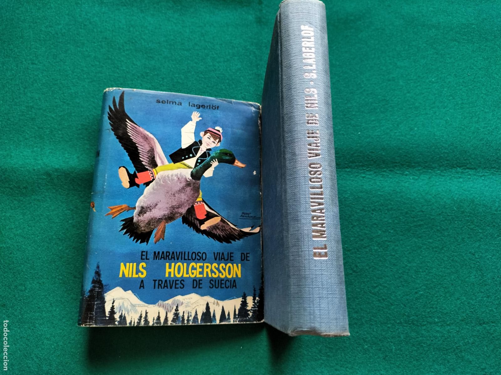 Livros em segunda m&atilde;o: EL MARAVILLOSO VIAJE DE NILS HOLGERSSON A TRAV&Eacute;S DE SUECIA - SELMA LAGERL&Ouml;F - ED. CERVANTES - 1968