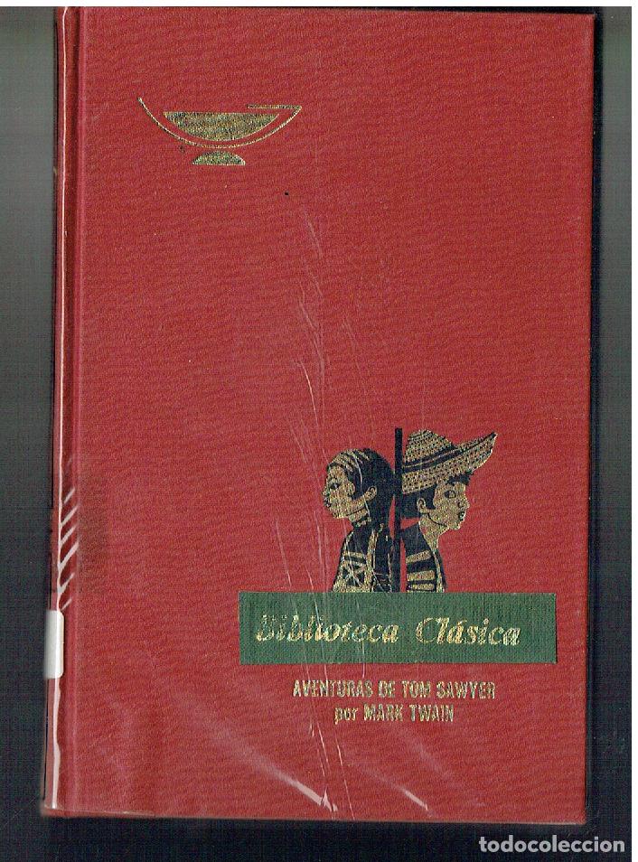 Libros de segunda mano: BIBLIOTECA JUVENIL/CL&Aacute;SICA. N&ordm; 6. AVENTURAS DE TOM SAWYER, MARK TWAIN. GROLIER INT.1970 (Z/2)