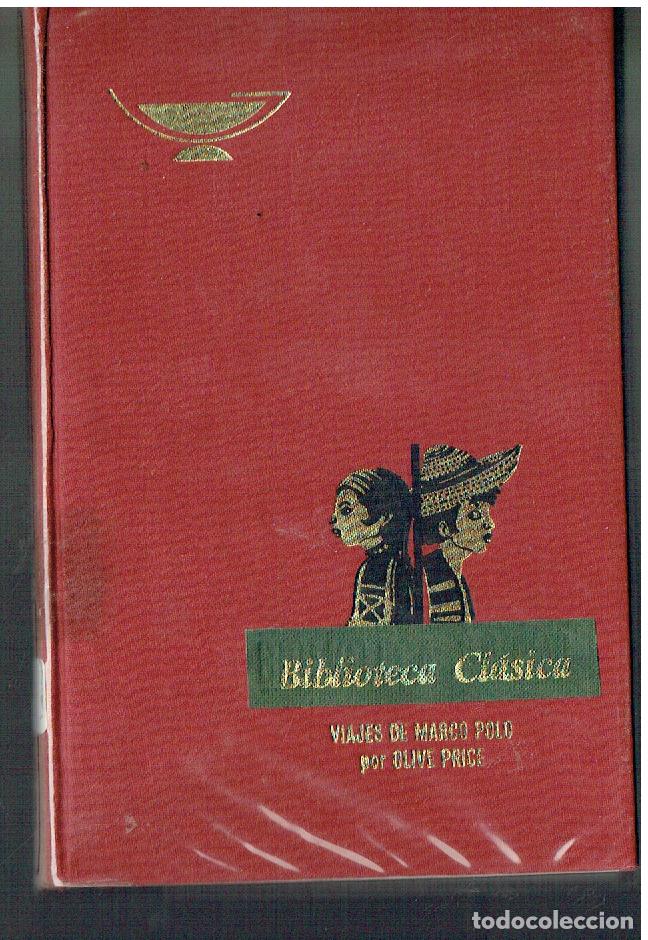 Libros de segunda mano: BIBLIOTECA JUVENIL/CL&Aacute;SICA. N&ordm; 9. VIAJES DE MARCO POLO. OLIVE PRICE. GROLIER INT. 1970 (Z/2)