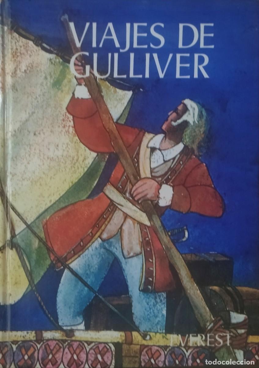 Libros de segunda mano: VIAJES DE GULLIVER / JONATHAN SWIFT. EVEREST 1.&ordf; EDICI&Oacute;N, PREPARADA POR LUIS CASANOVAS MARQU&Eacute;S.