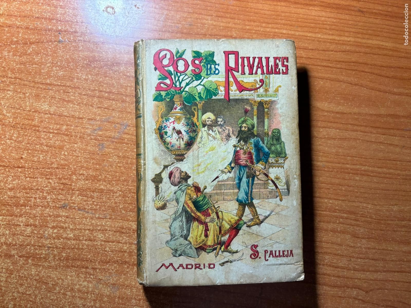 Libros de segunda mano: LOS DOS RIVALES DE EMILIO SALGARI SATURNINO CALLEJA