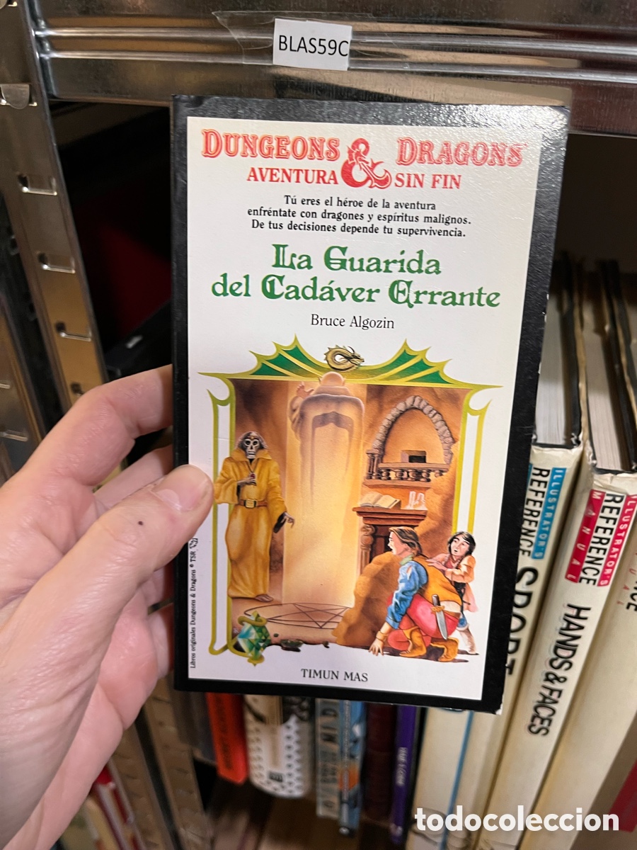 Libros de segunda mano: Blas59C LA GUARIDA DEL CADAVER ERRANTE (BRUCE ALGOZIN) DUNGEONS & DRAGONS