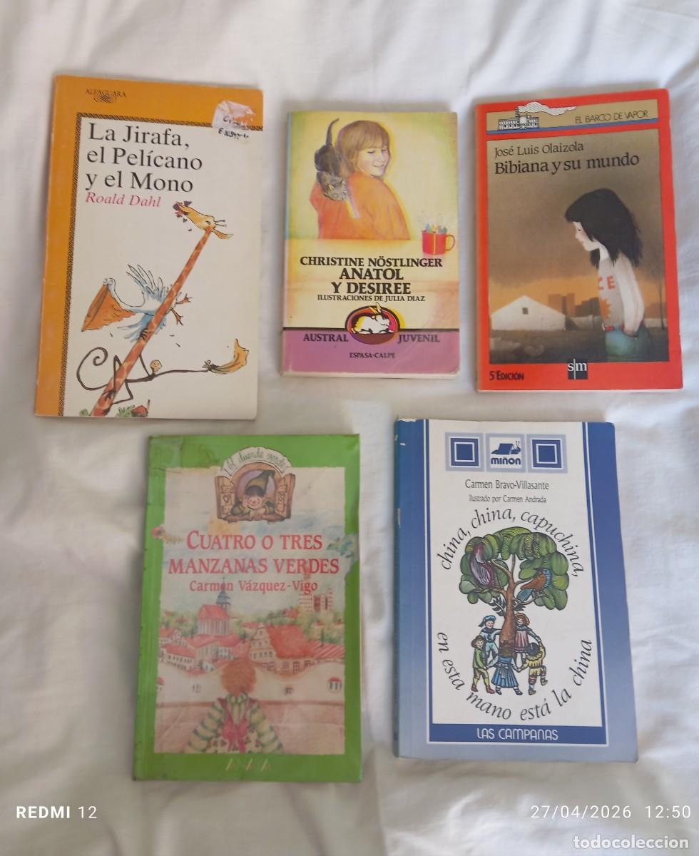 Libros de segunda mano: Lote de cinco libros infantiles