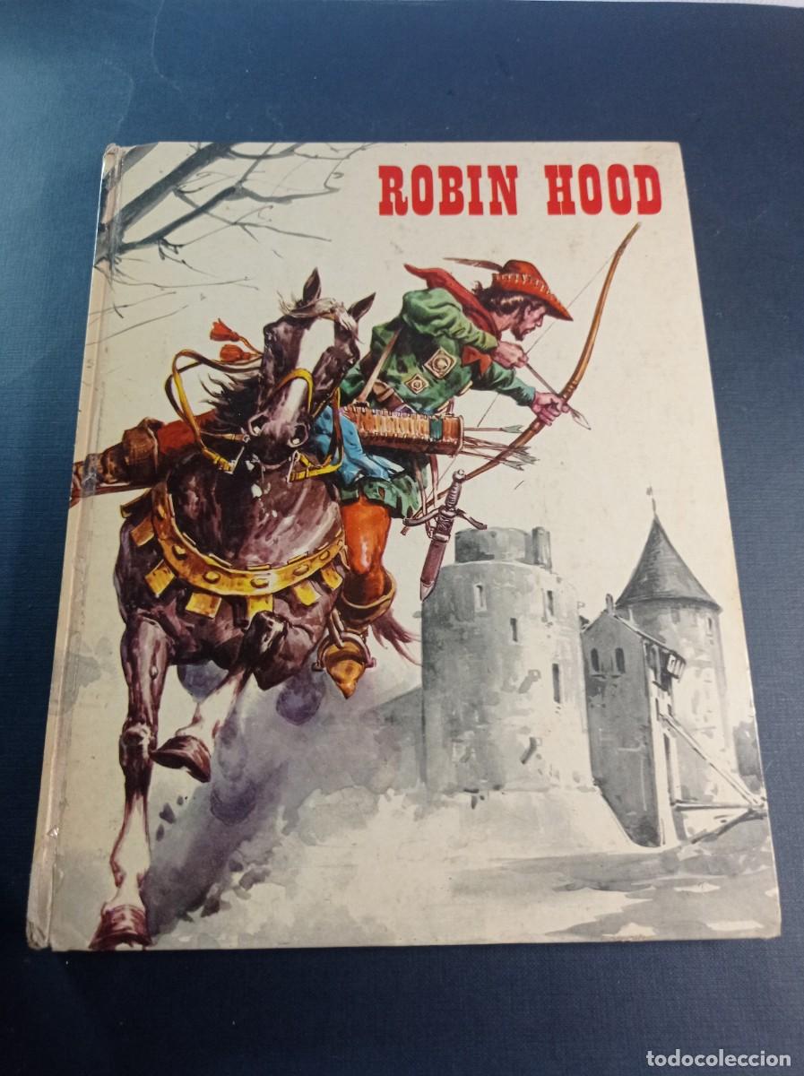 Libros de segunda mano: ROBIN HOOD. A. DUMAS. COLECCI&Oacute;N CRIS N&ordm; 5. FHER 1975. ILUSTRADO EN COLOR CON BONITAS ACUARELAS +++