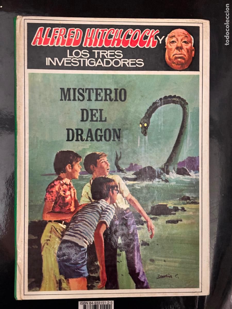 Libros de segunda mano: MISTERIO DEL DRAG&Oacute;N: ALFRED HITCHCOCK Y LOS TRES INVESTIGADORES 14, NICK WEST, MOLINO, 1.970