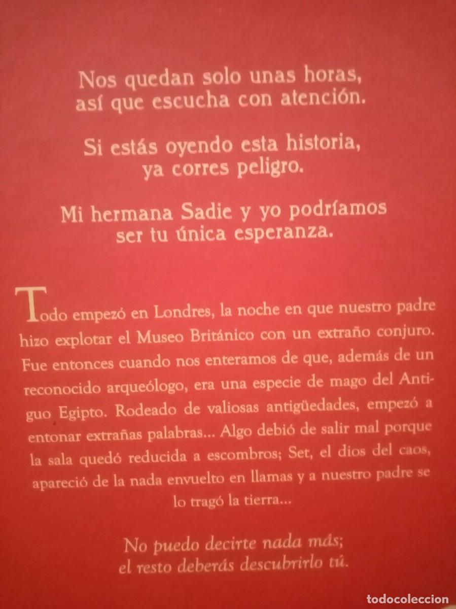Libros de segunda mano: LA PIR&Aacute;MIDE ROJA Rick Riordan - Foto 6