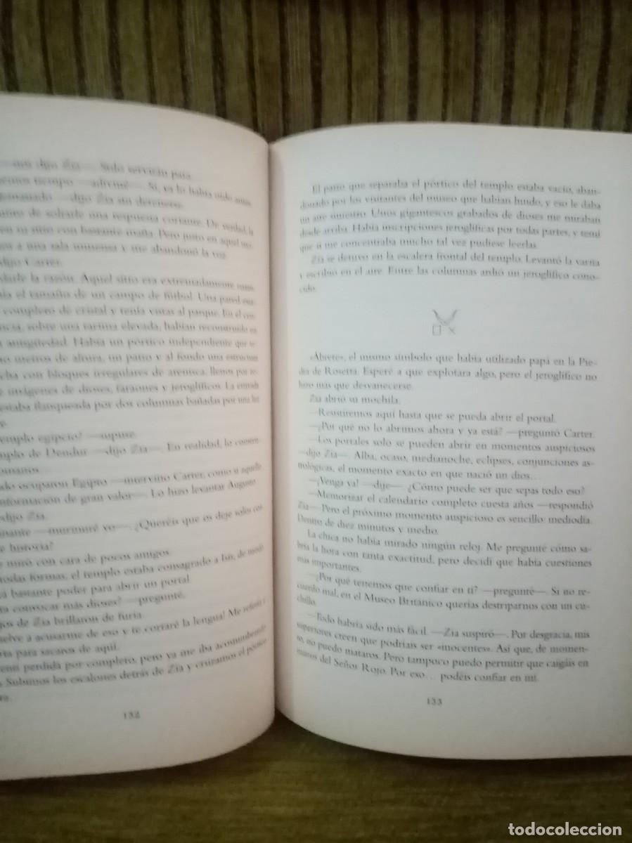 Libros de segunda mano: LA PIR&Aacute;MIDE ROJA Rick Riordan - Foto 8