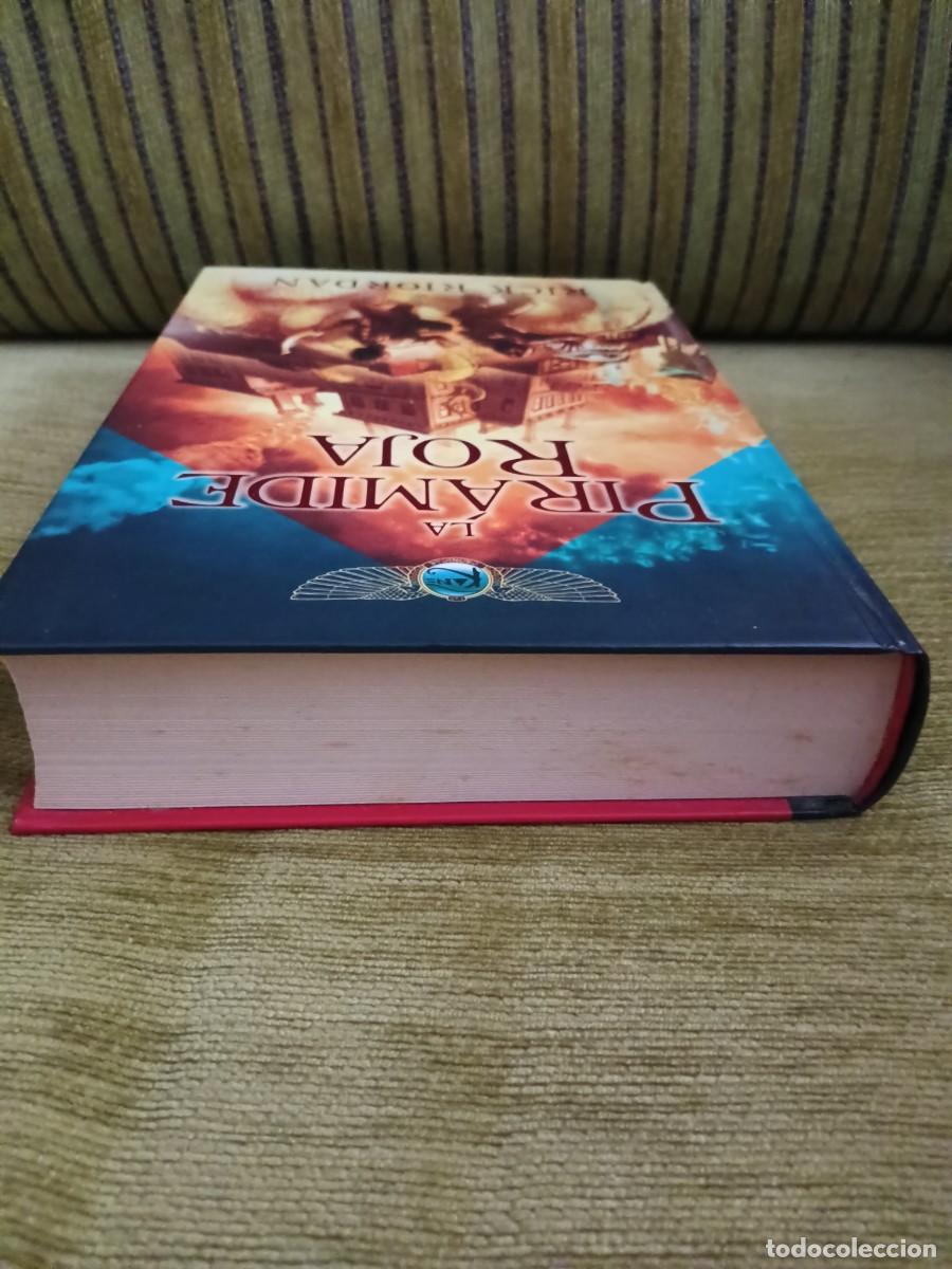 Libros de segunda mano: LA PIR&Aacute;MIDE ROJA Rick Riordan - Foto 4