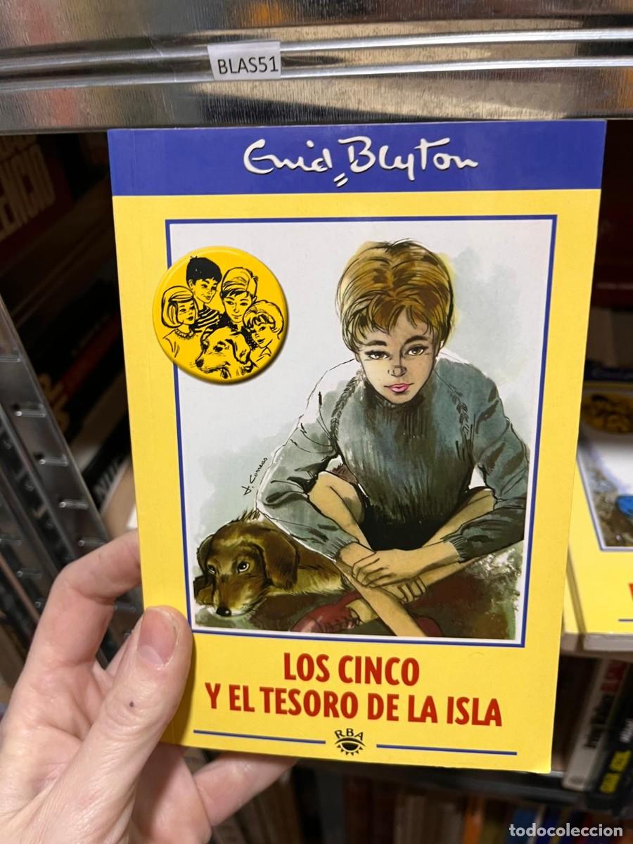 Libros de segunda mano: BLAS51 ENID Blyton LOS CINCO Y EL TESORO DE LA ISLA