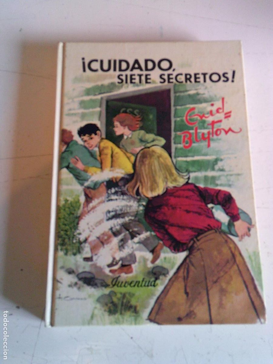 Libros de segunda mano: Cuidado Siete secretos Enid Blyton Editorial Juventud
