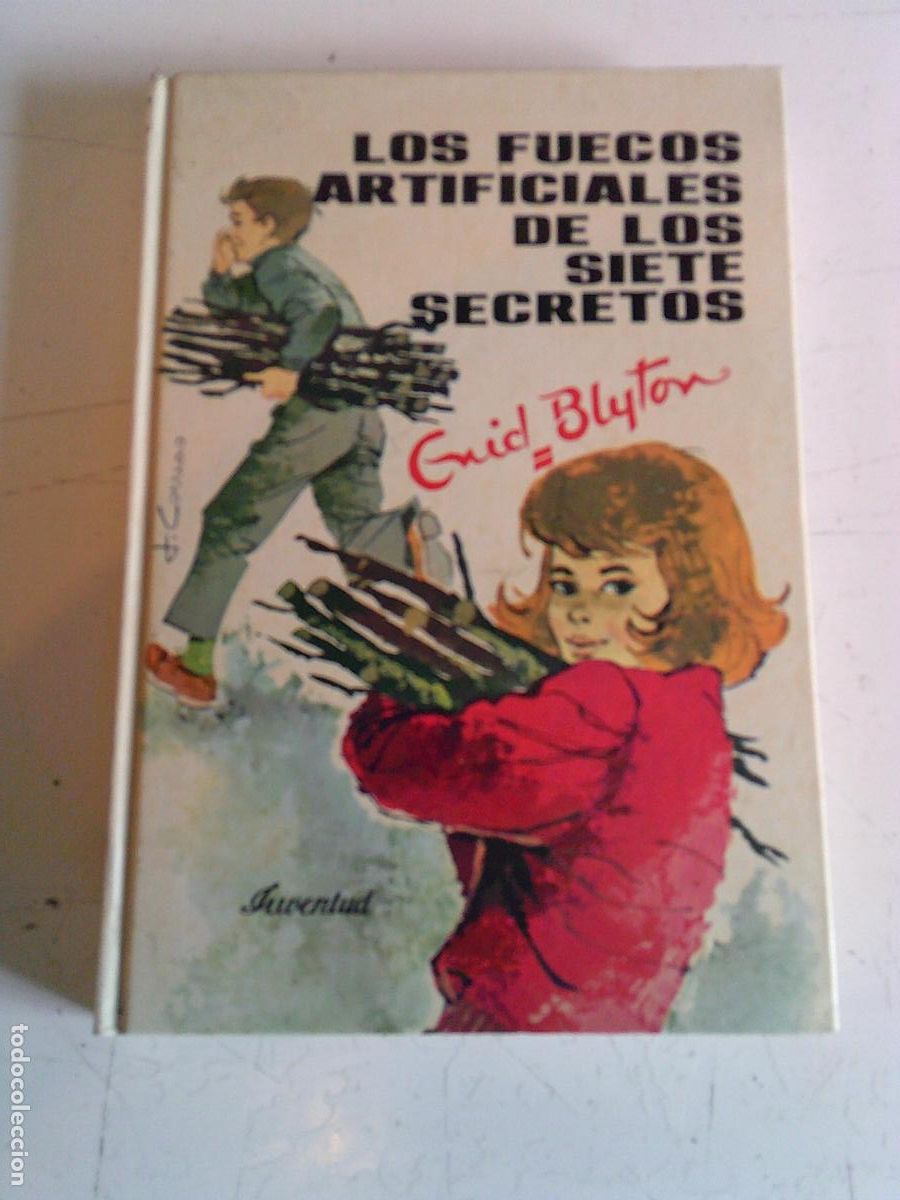 Libros de segunda mano: Los fuegos artificiales de los Siete secretos Enid Blyton Editorial Juventud