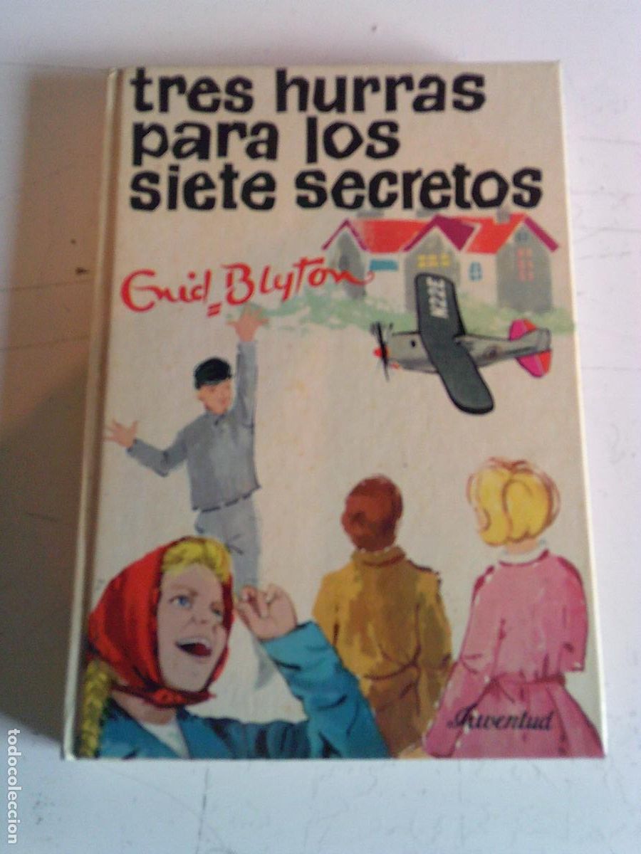 Libros de segunda mano: Tres hurras para los Siete secretos Enid Blyton Editorial Juventud