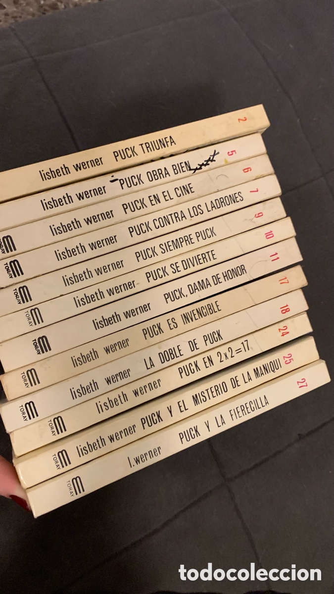 Libros de segunda mano: Colecci&oacute;n PUCK 12 libros de Lisbeth Werner - Foto 2