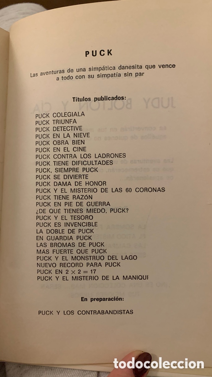 Libros de segunda mano: Colecci&oacute;n PUCK 12 libros de Lisbeth Werner - Foto 8