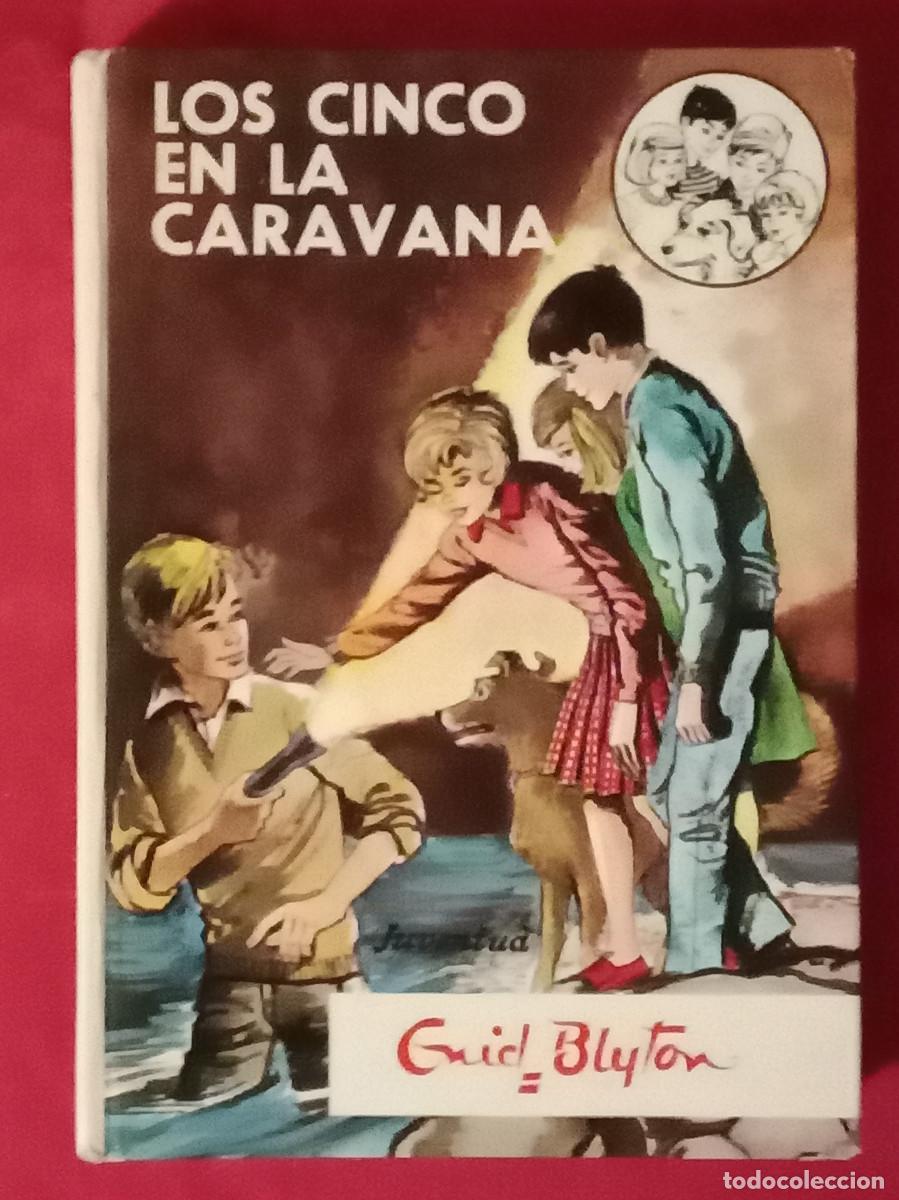 Libros de segunda mano: Los Cinco en la Caravana - Enid Blyton - Edit. Editorial Juventud S.A. 1987