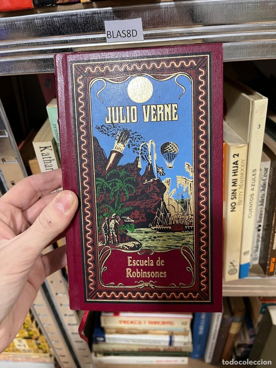 Libros de segunda mano: BLAS8D JULIO VERNE, escuela de robinsones