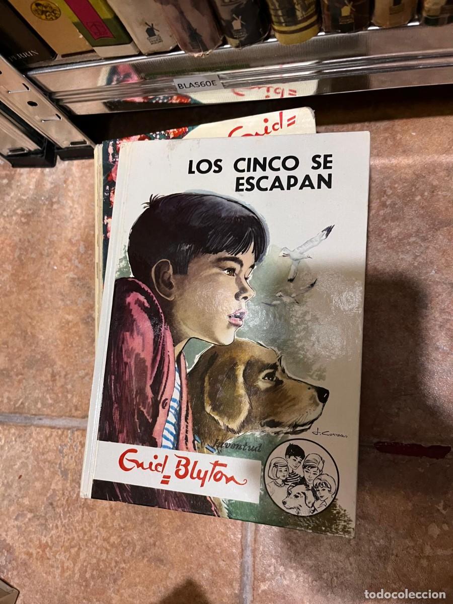 Libros de segunda mano: BLAS60E LOS CINCO SE ESCAPAN Enid Blyton