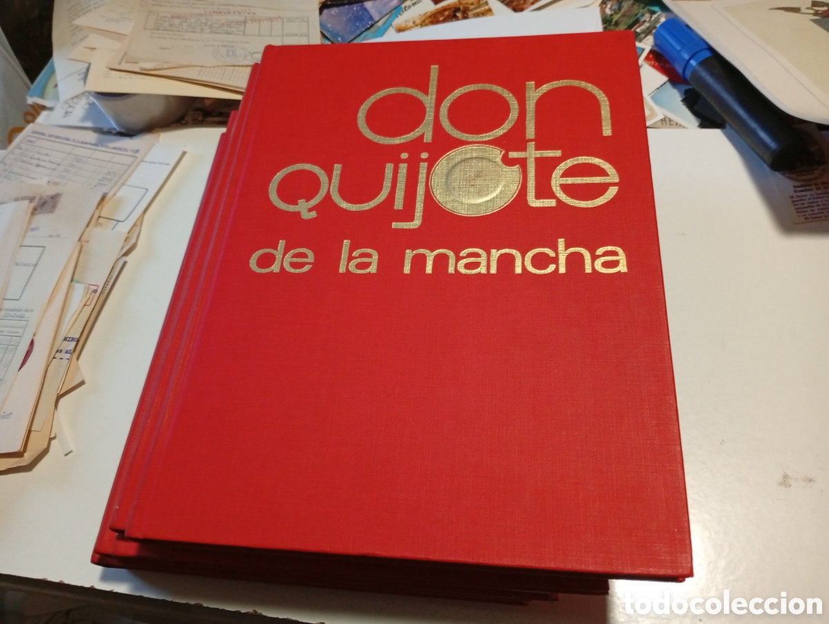 Libros de segunda mano: Libros Don Quijote de la Mancha 6 Tomos con ilustraciones
