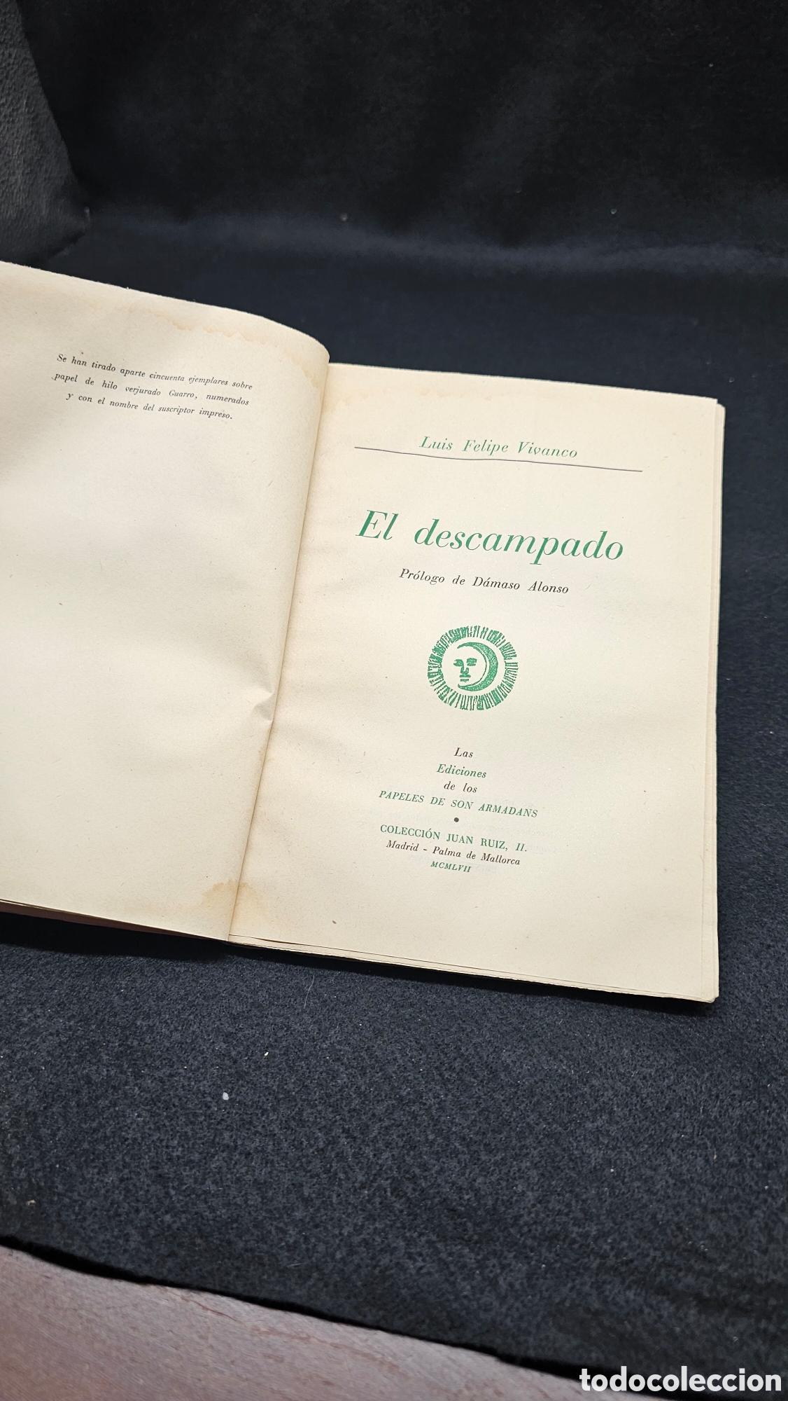 Libros de segunda mano: El descampado 1957.... - Foto 2