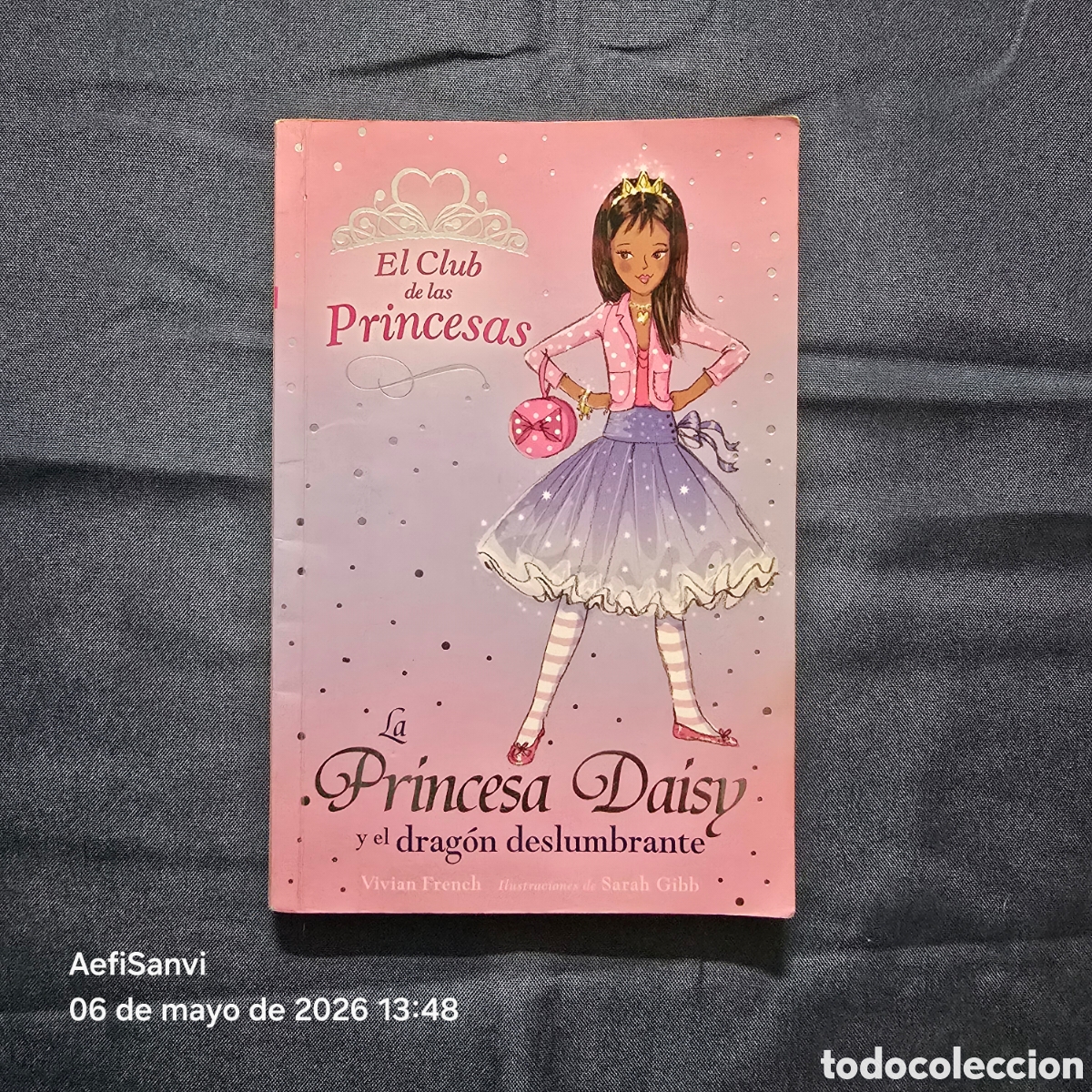 Libros de segunda mano: LA PRINCESA DAISY Y EL DRAGON DESLUMBRANTE (VIVIAN FRENCH) (EL CLUB DE LAS PRINCESAS) (ANAYA)