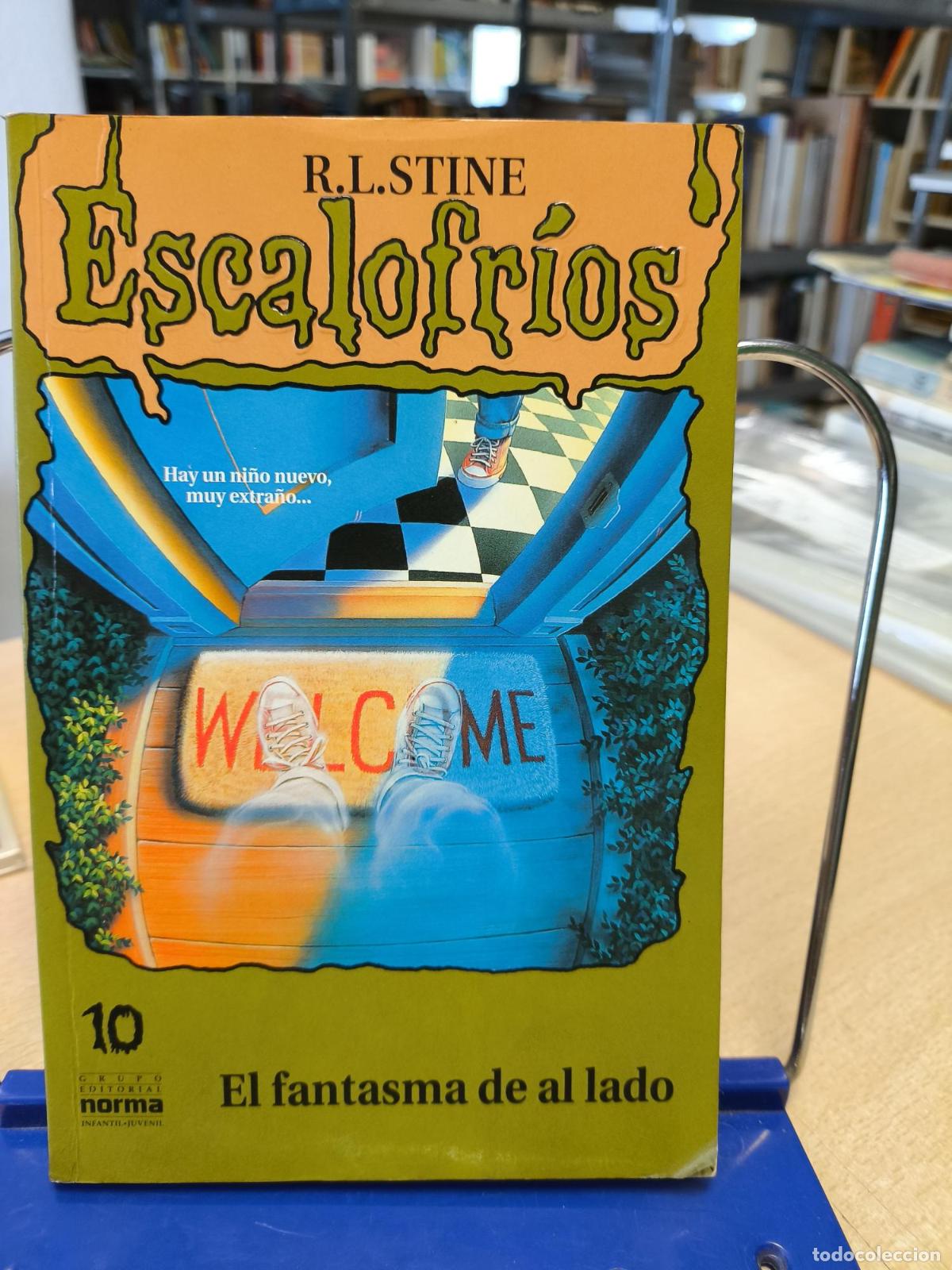 Libros de segunda mano: R.L. STINE - ESCALOFRIOS N&ordm; 10 - EL FANTASMA DE AL LADO - R.l.stine