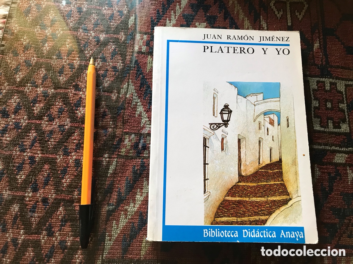 Libros de segunda mano: Platero y yo. Juan Ram&oacute;n Jim&eacute;nez. Biblioteca did&aacute;ctica Anaya.