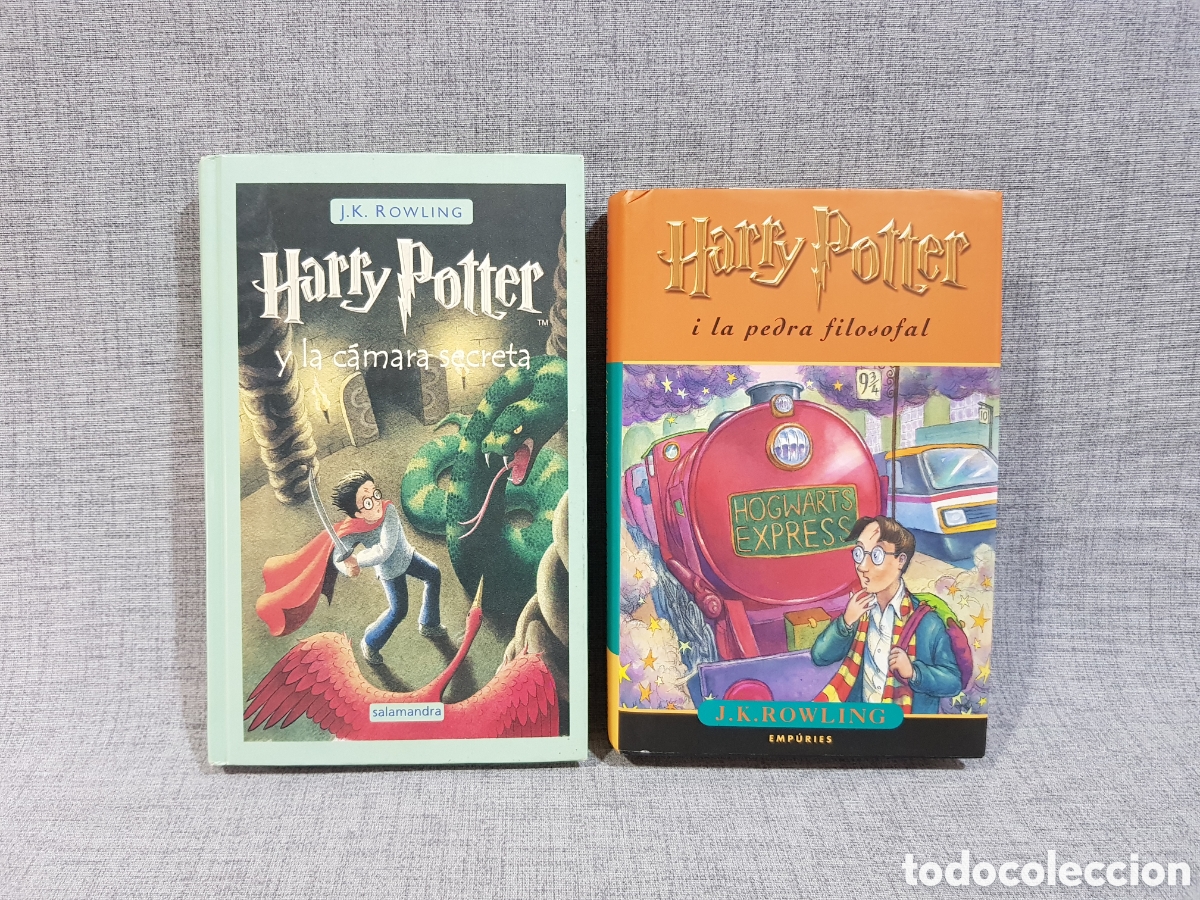 Libros de segunda mano: HARRY POTTER Y LA C&Aacute;MARA SECRETA / HARRY POTTER Y LA PIEDRA FILOSOFAL (EN CATAL&Aacute;N)
