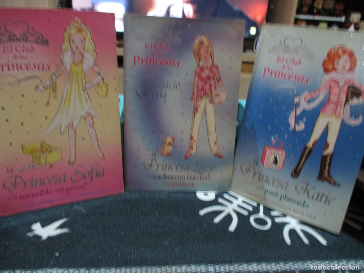 Libros de segunda mano: 269- Lote 3 Libros &rdquo;El Club de las Princesas&rdquo; - Vivian French (Impecables)