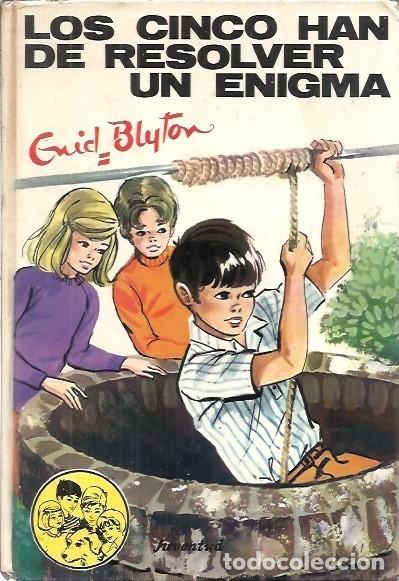 Libros de segunda mano: LOS CINCO HAN DE RESOLVER UN ENIGMA ENID BLYTON EDITORIAL JUVENTUD CUARTA EDICION 1973