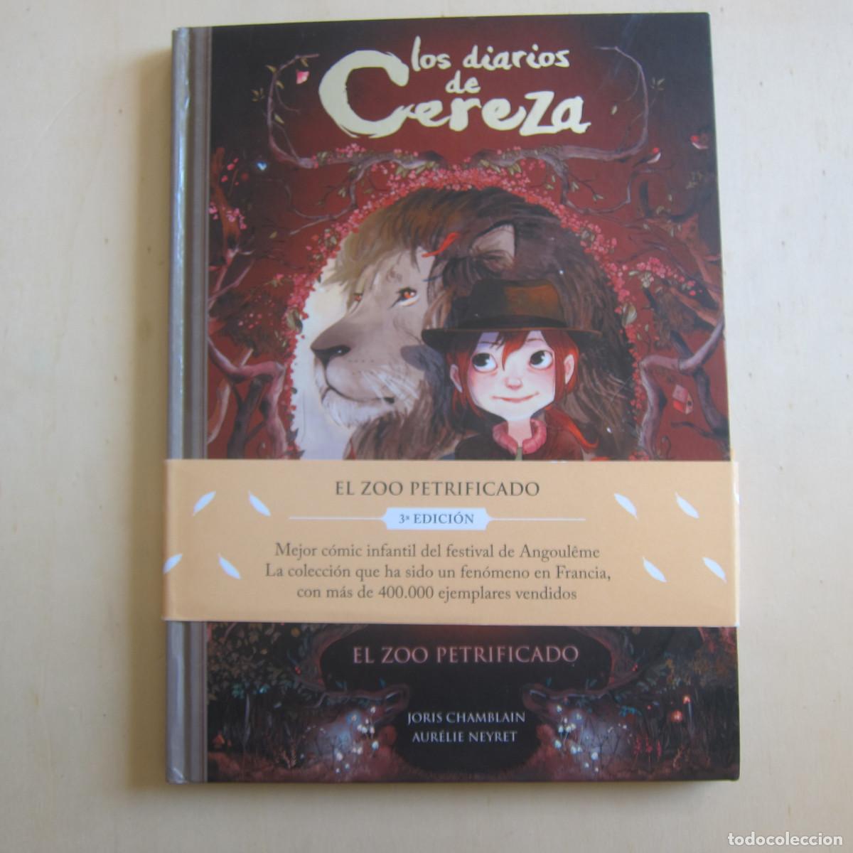 Libros de segunda mano: LOS DIARIOS DE CEREZA - EL ZOO PETRIFICADO - JORIS CHAMBLAIN (ALFAGUARA) INFANTIL COMIC