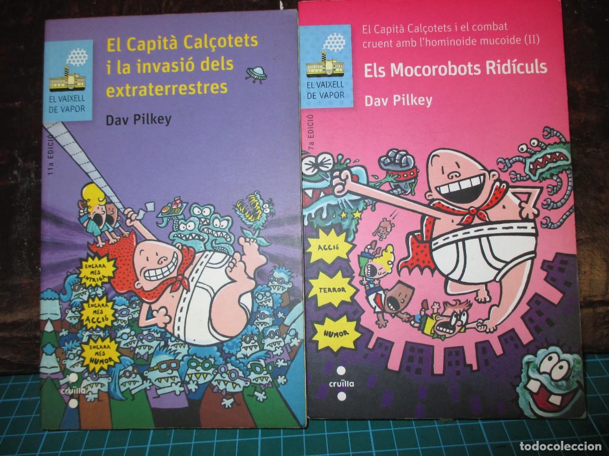 Libros de segunda mano: 320- Lote 2 Libros El Capit&agrave; Cal&ccedil;otets (Catal&agrave;) - Muy buen estado