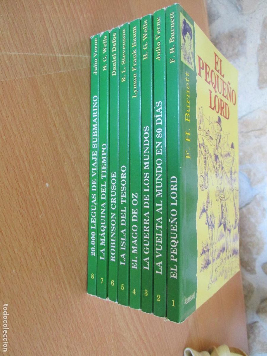 Libros de segunda mano: COLECCI&Oacute;N JUVENIL ALGOEXPORT- OCHO TITULOS, DEL 1 AL 8-