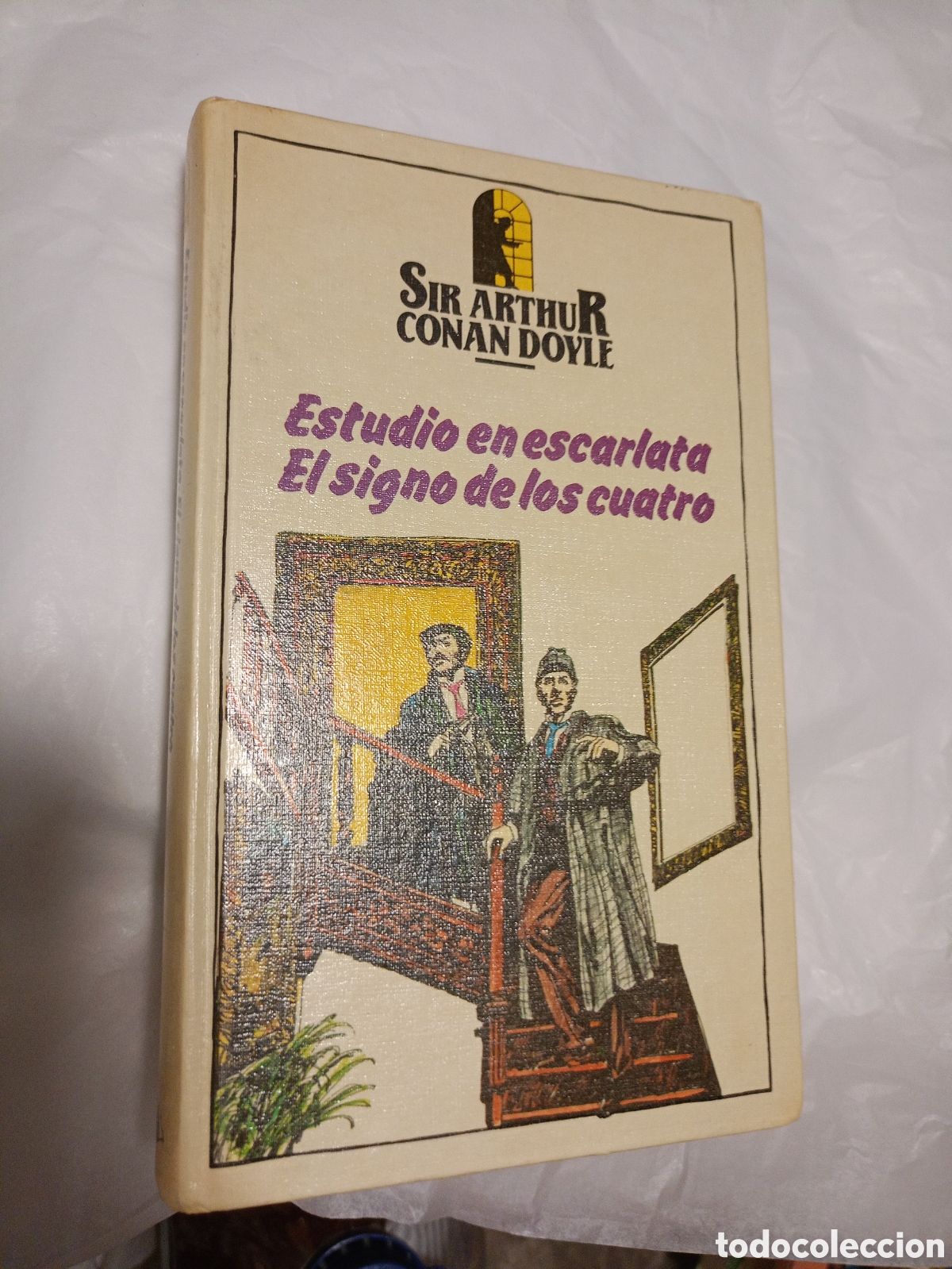 Gebrauchte B&uuml;cher: SIR ARTHUR CONAN DOYLE Estudio en escarlata El signo de los cuatro