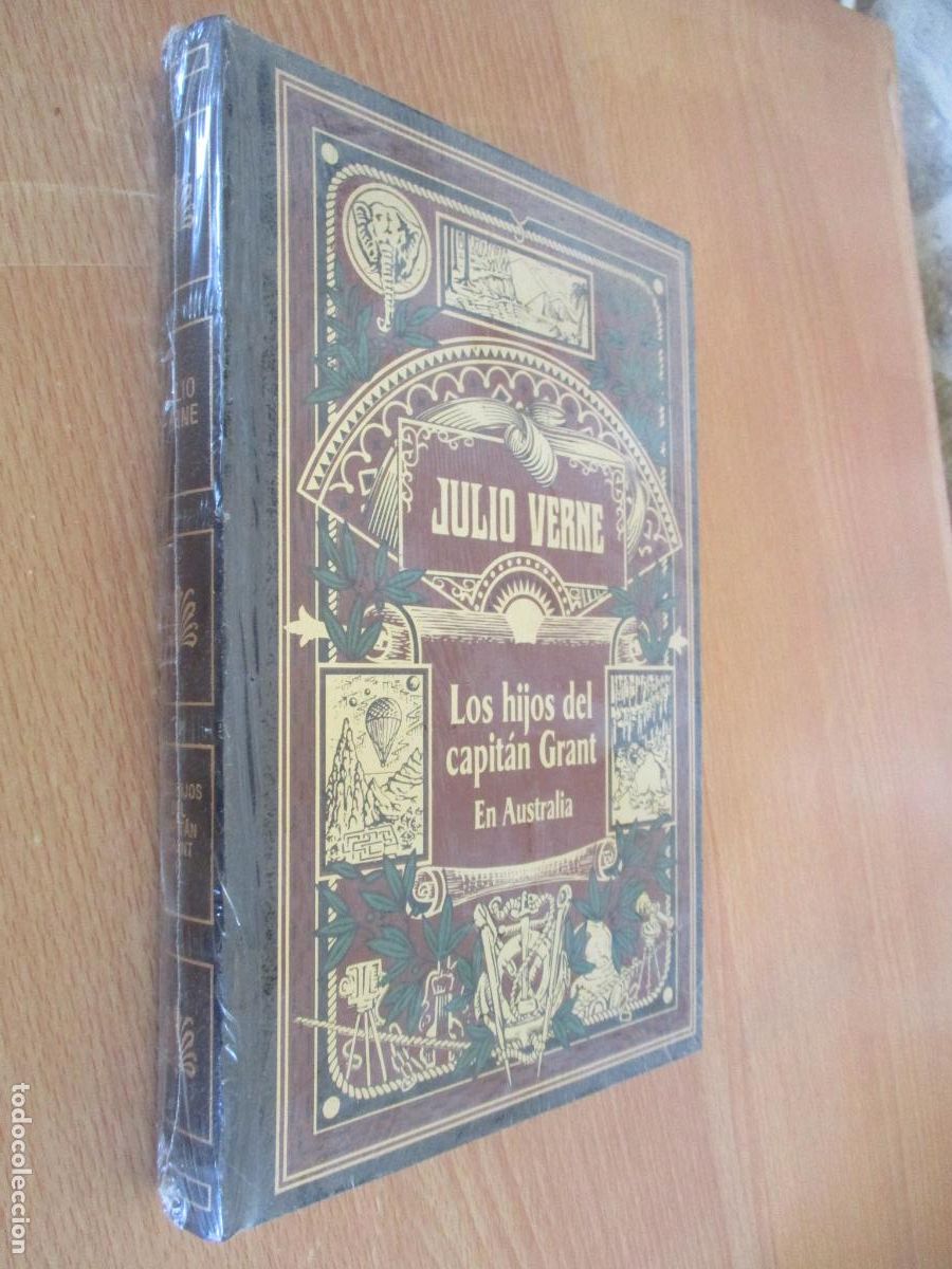 Libros de segunda mano: JULIO VERNE- LOS HIJOS DEL CAPIT&Aacute;N GRANT EN AUSTRALIA- TIENE EL PL&Aacute;STICO ORIGINAL(RETRACTILADO)