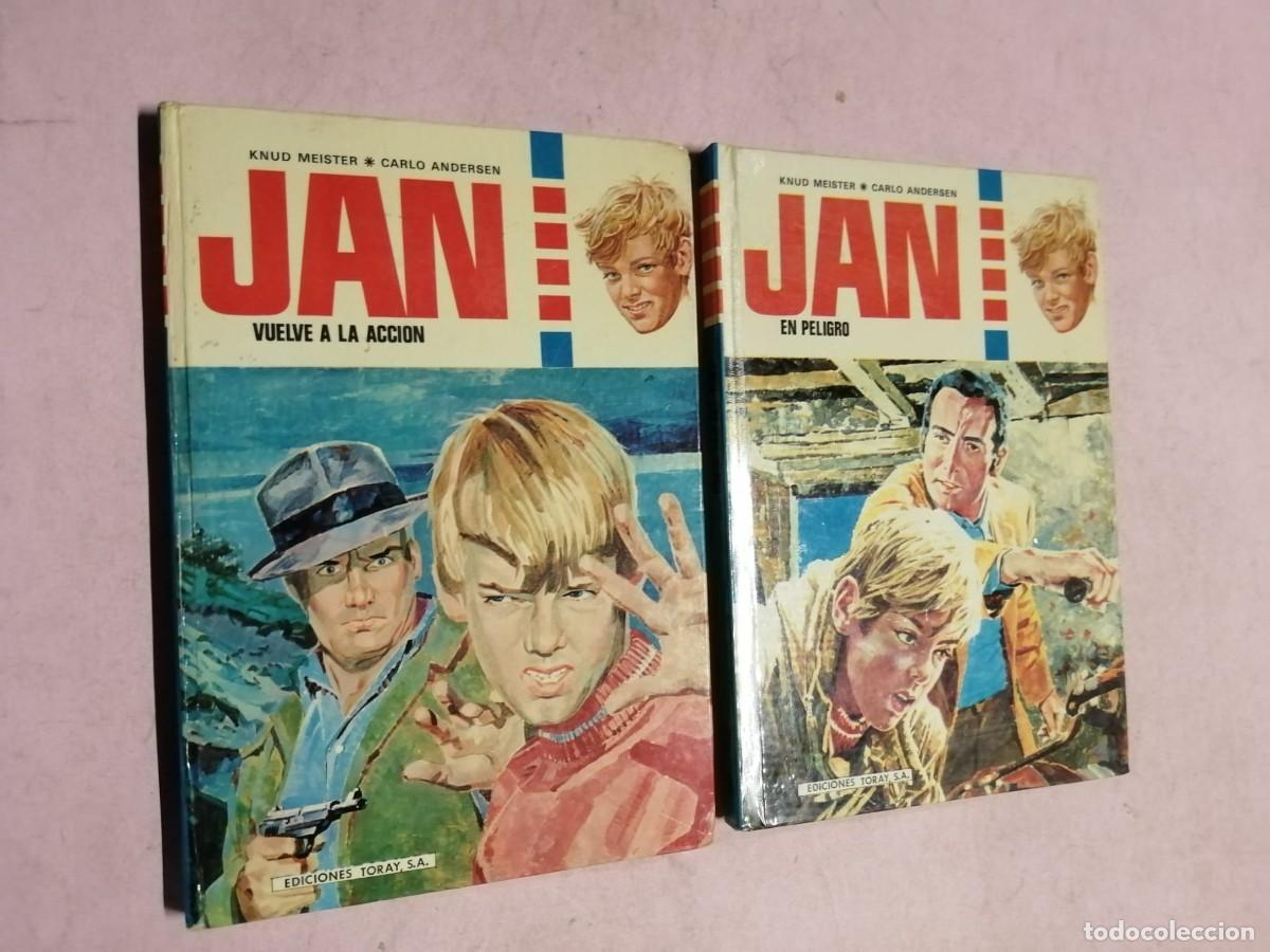 Libros de segunda mano: JAN VUELVE A CASA - JAN EN PELIGRO (KNUD MESITER - CARLO ANDERSEN)