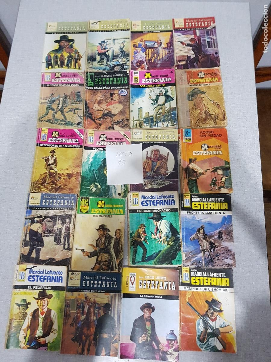 Libros de segunda mano: MARCIAL LAFUENTE ESTEFANIA 20 NOVELAS LOTE 10