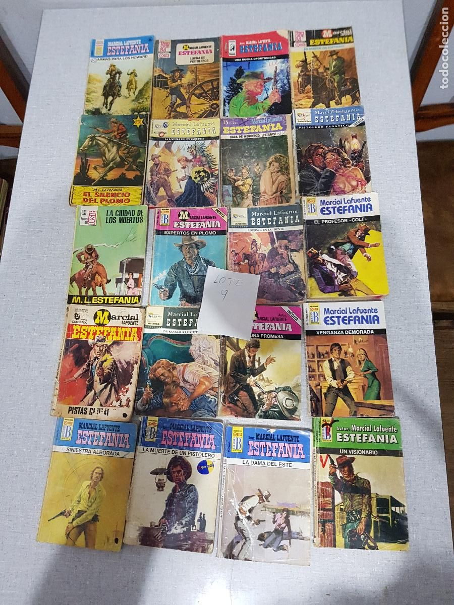 Libros de segunda mano: MARCIAL LAFUENTE ESTEFANIA 20 NOVELAS LOTE 9