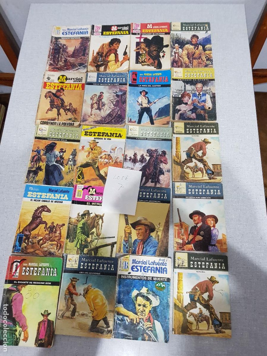 Libros de segunda mano: MARCIAL LAFUENTE ESTEFANIA 20 NOVELAS LOTE 7