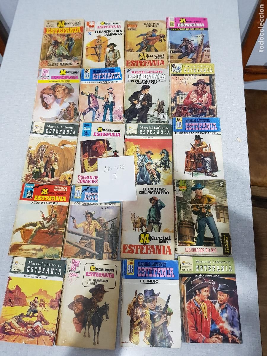 Libros de segunda mano: MARCIAL LAFUENTE ESTEFANIA 20 NOVELAS LOTE 5